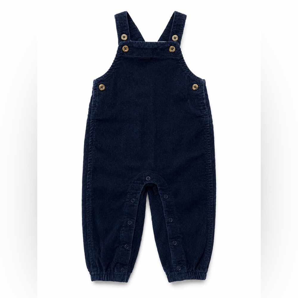 Navy Carter’s Corduroy Overalls - 12 Months 🩵🐻